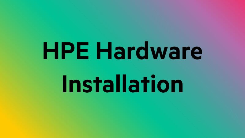 HPE Startup MSLTape Lib 6K5U 2K – Montagehalterung – für MSL 5026/5030/6030