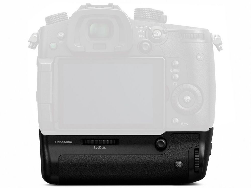 Panasonic DMW-BGGH5E Batteriegriff – 1860 mAh, 135,5 × 70,7 × 41 mm – für LUMIX GH5 – Schwarz