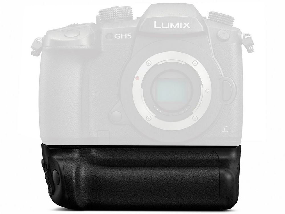 Panasonic DMW-BGGH5E Batteriegriff – 1860 mAh, 135,5 × 70,7 × 41 mm – für LUMIX GH5 – Schwarz