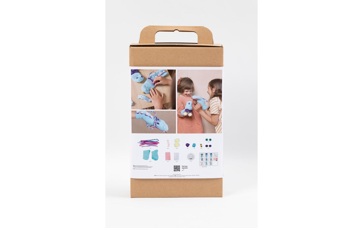 Creativ Company Bastelset – Sockenmonster – 8-teilig – ab 4 Jahren – Filz & Zubehör