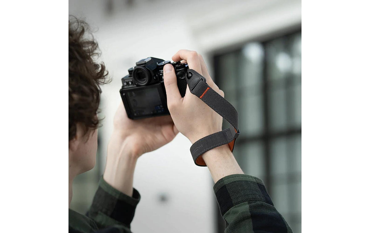 PGYTECH P-CB-125 Handgelenkschlaufe für Digitalkameras – Mikrofaser/Nylon, 55 kg Traglast – Dunkelgrau