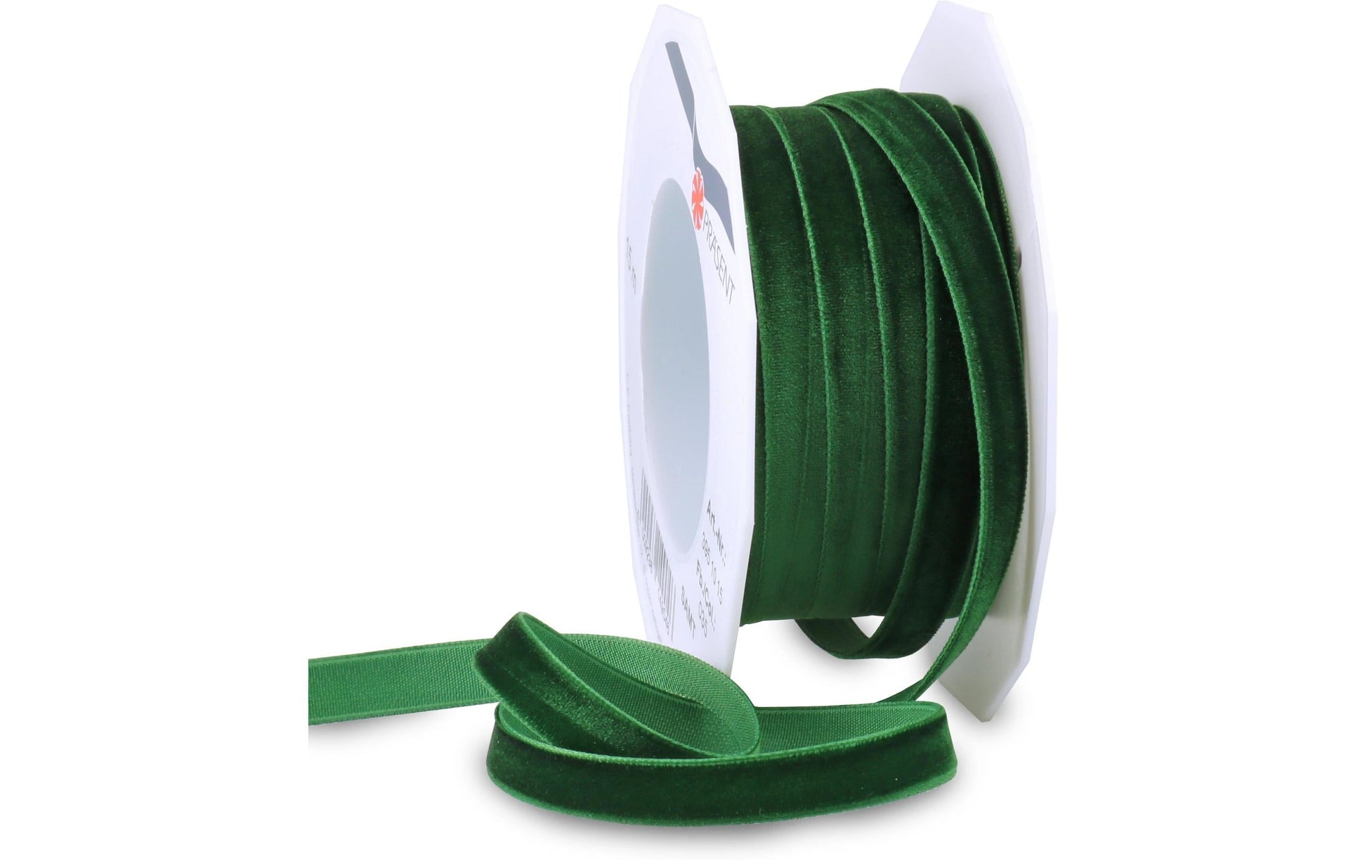 Pattberg Nylon Geschenkband Dunkelgrün – 10 mm × 15 m – 1 Stk.