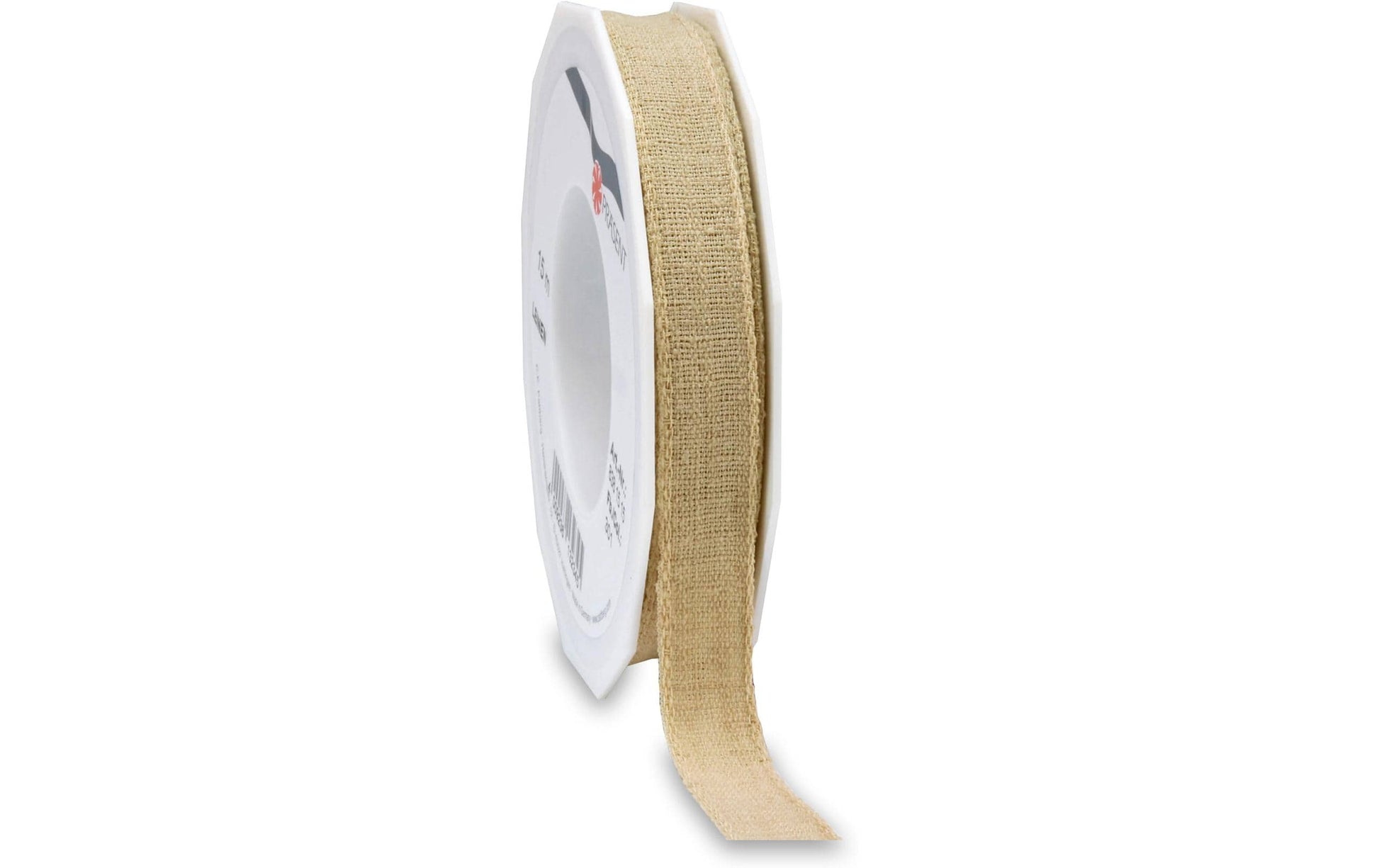 Pattberg Geschenkband Polyester Natur – 15 mm × 15 m