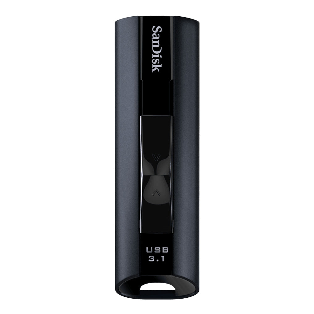SanDisk Extreme Pro USB-Stick – 128 GB, USB Typ-A, USB 3.2 Gen 1, Passwortschutz, Schlüsselanhänger