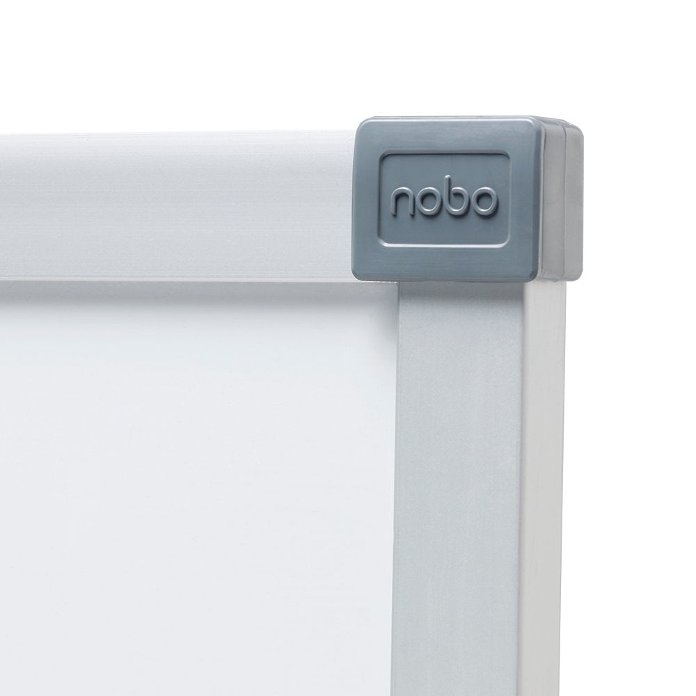 Nobo Whiteboard – 150 × 100 cm, lackierter Stahl, magnetisch, Aluminiumrahmen, Wandmontage
