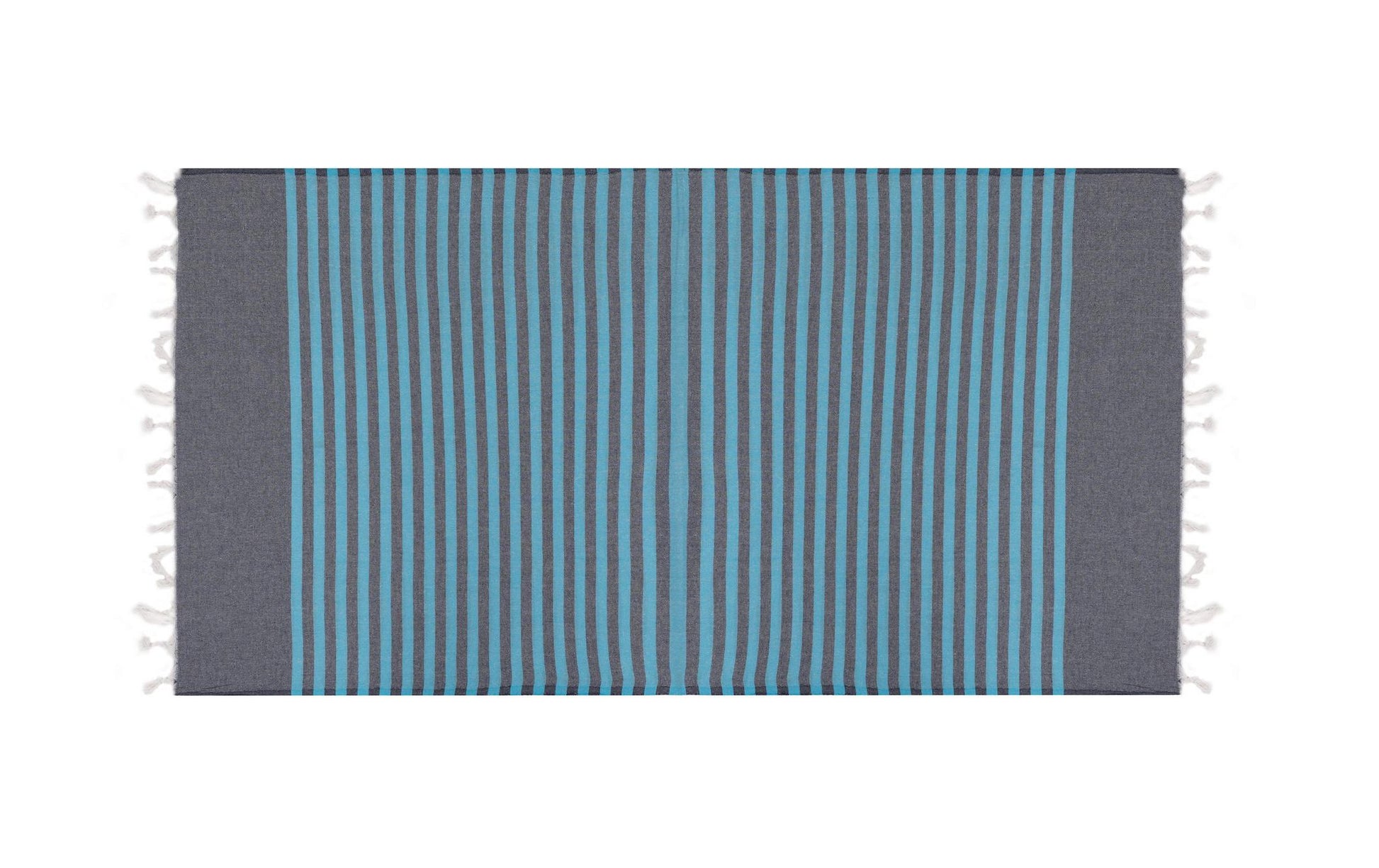 Foutastic Strandtuch Serenade – 90 × 170 cm, Blau, 100% Baumwolle, 137 g/m²