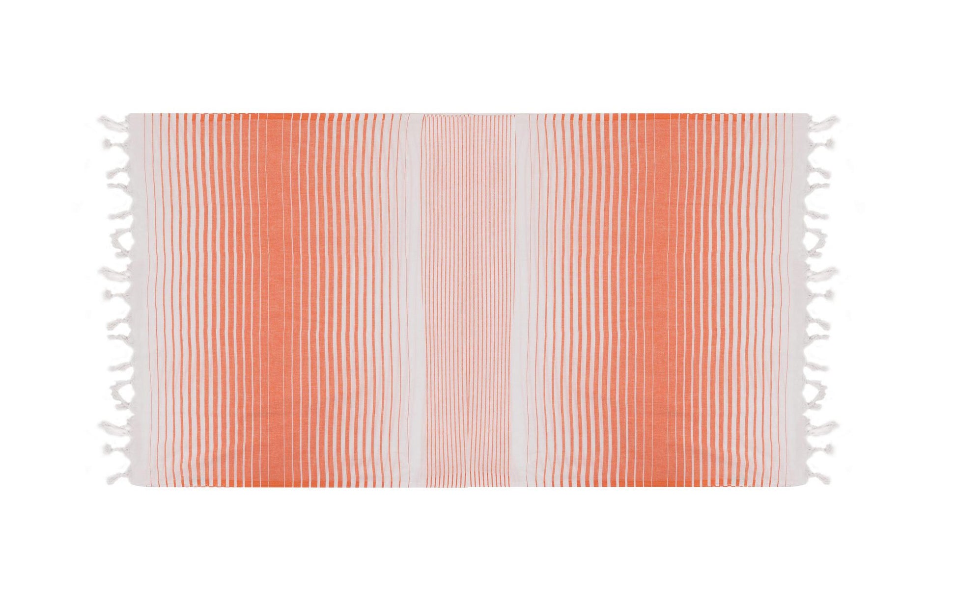 Foutastic Strandtuch – 90 × 180 cm, Orange, 100% Baumwolle, 114 g/m²