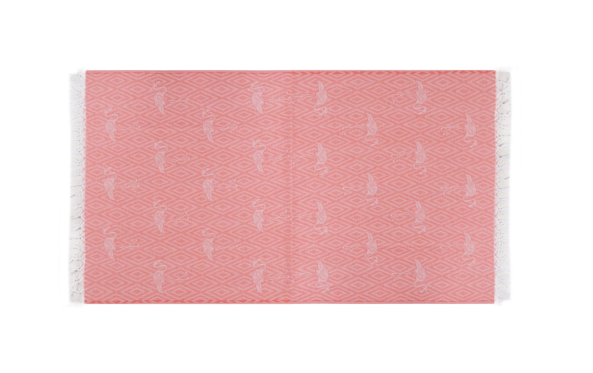 Foutastic Strandtuch Muster – 100 × 180 cm, Rosa, 100% Baumwolle, 138 g/m²