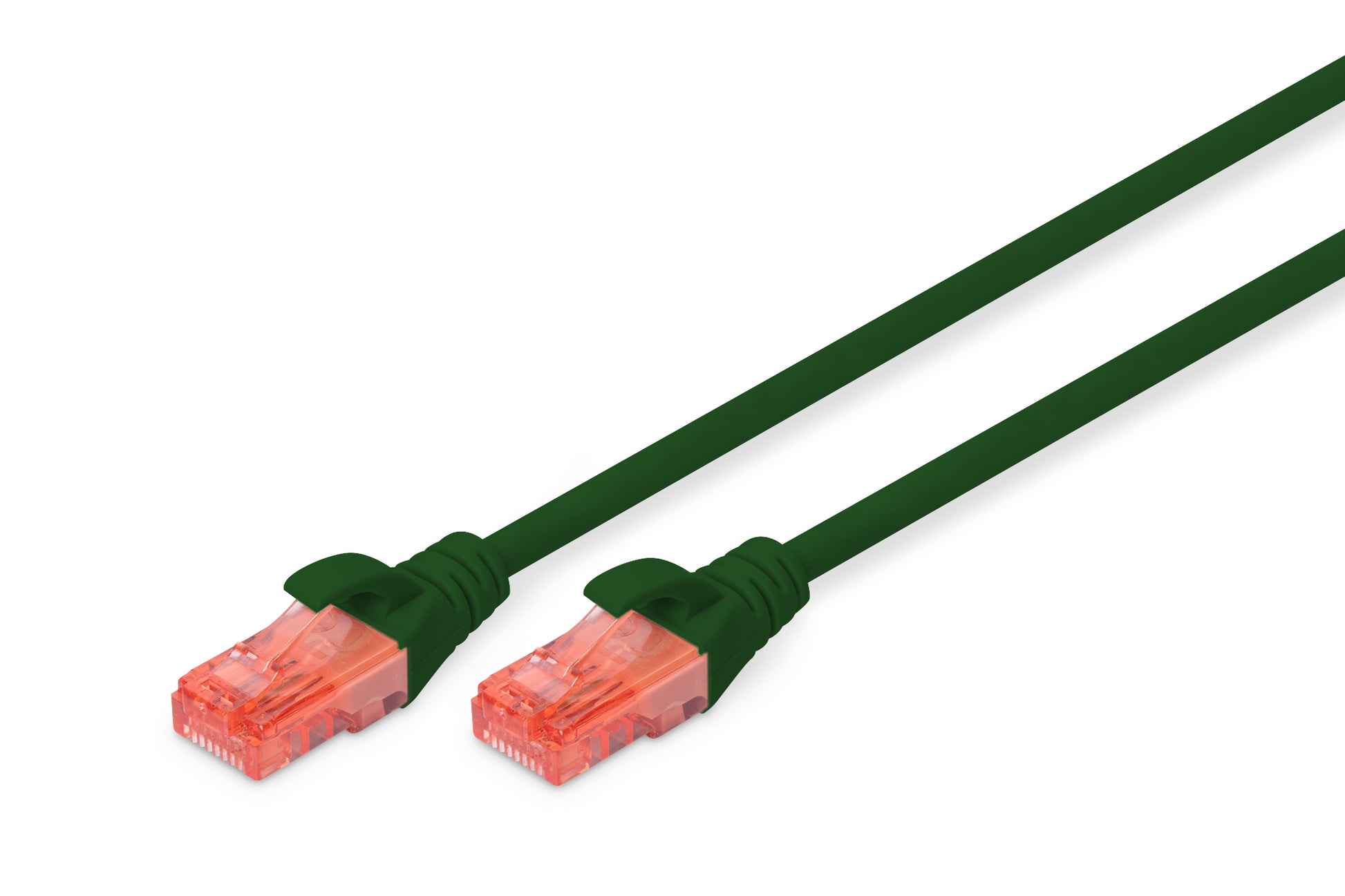 Digitus CAT 6 Patchkabel – 2 m, grün, U-UTP, CU, PVC