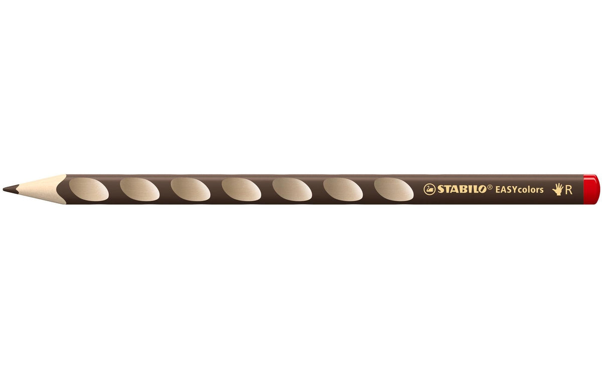 STABILO Buntstifte EASYcolors – Einzelstift Dunkelbraun, Minen-Ø 4,2 mm