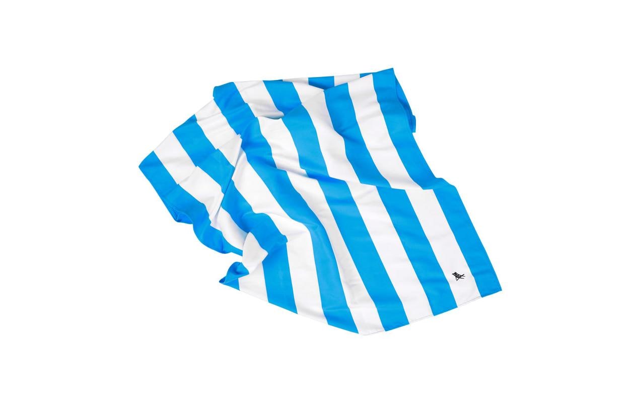 Dock & Bay Strandtuch CABANA – 90 × 160 cm, Blau/Weiss, Polyester/Polyamid
