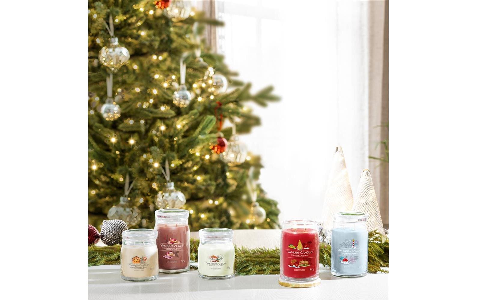 Yankee Candle Signature North Pole Hideaway – Duftwachsplättchen, Ø 6,7 × 7,3 cm, 8 h