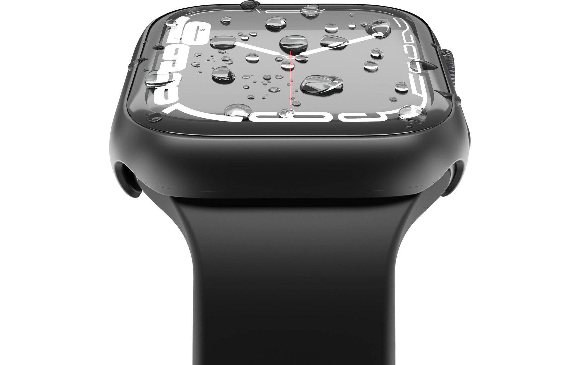 Vonmählen Silikon, Schwarz, für Apple Watch SE 44 mm
