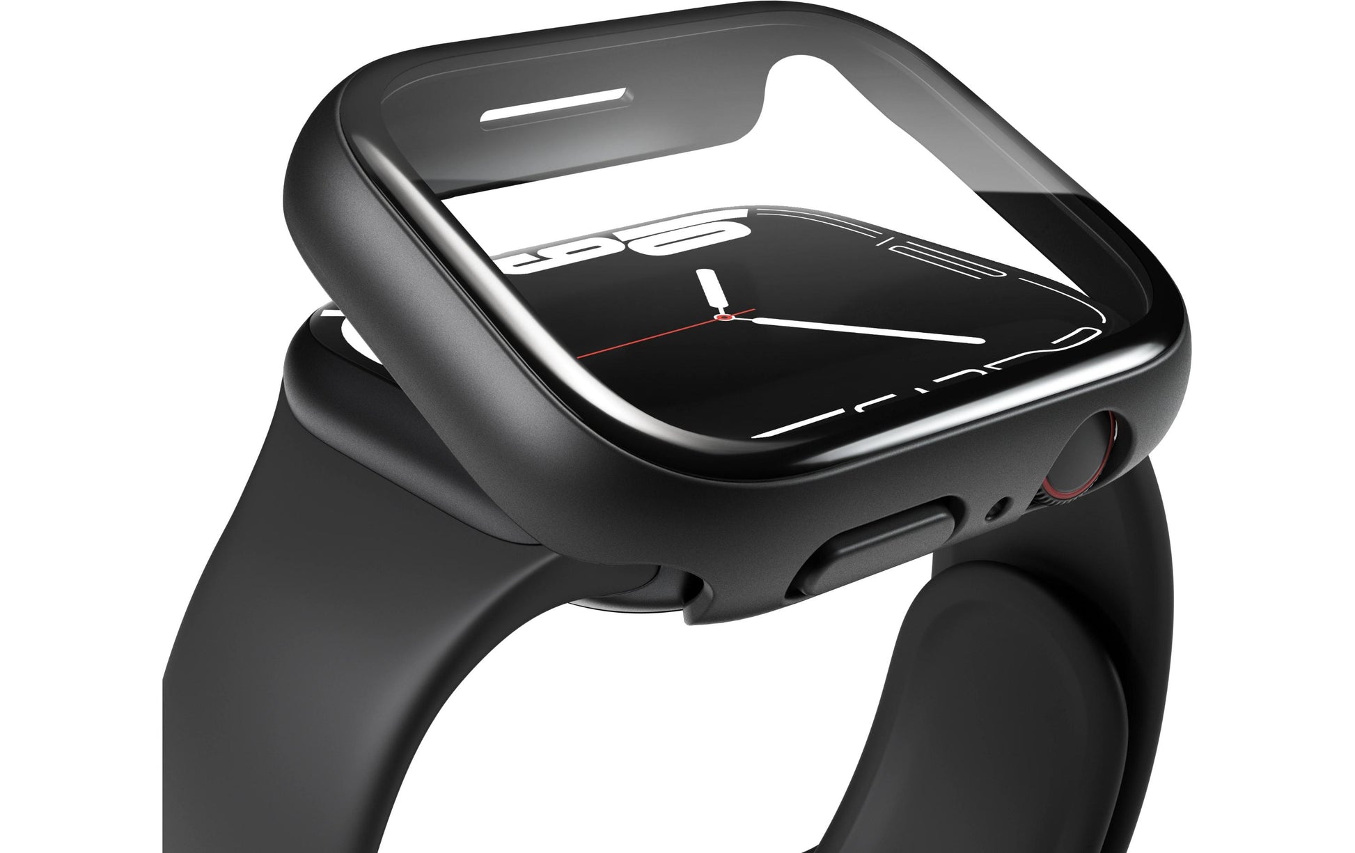 Vonmählen 40 mm – Silikon, Schwarz, für Apple Watch SE