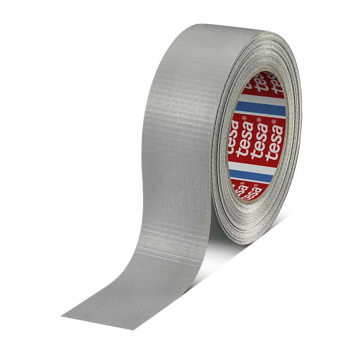 TESA Gewebeband/Gaffa – 48 mm × 50 m, transparent, stark haftend, 1 Stück