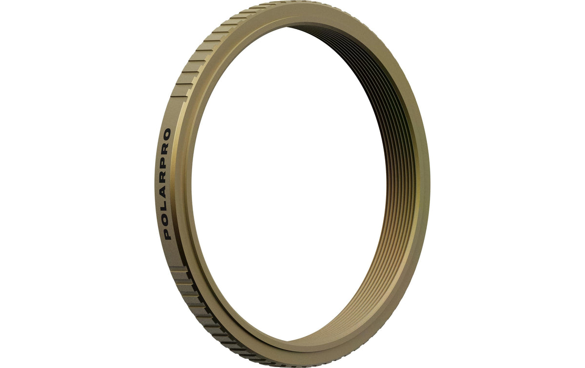 PolarPro Filteradapter 49 mm – Messing – für Fuji X100VI, X100V, X100 und andere