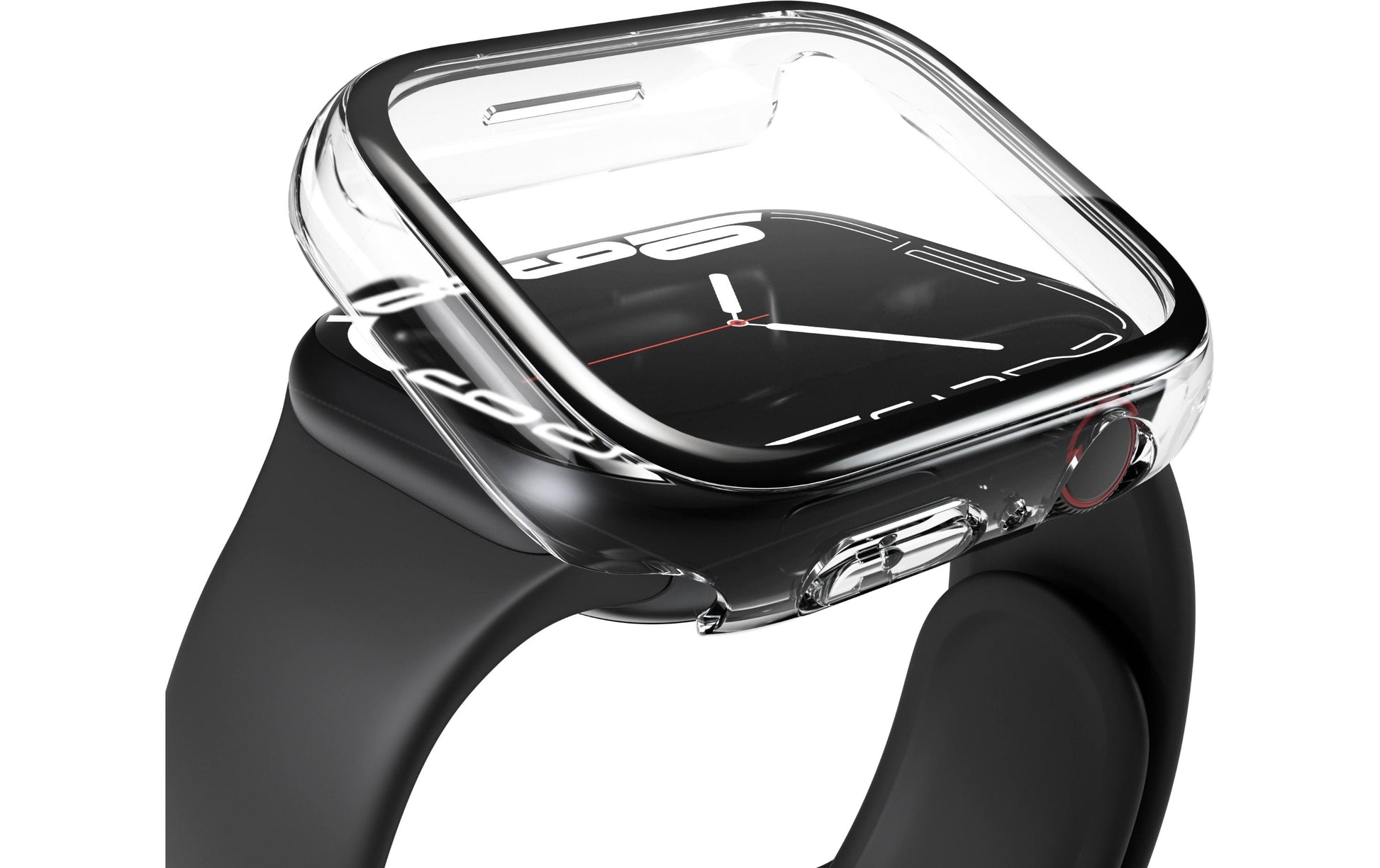 Vonmählen Hülle für Apple Watch Series 8/9 41 mm – Silikon, Transparent