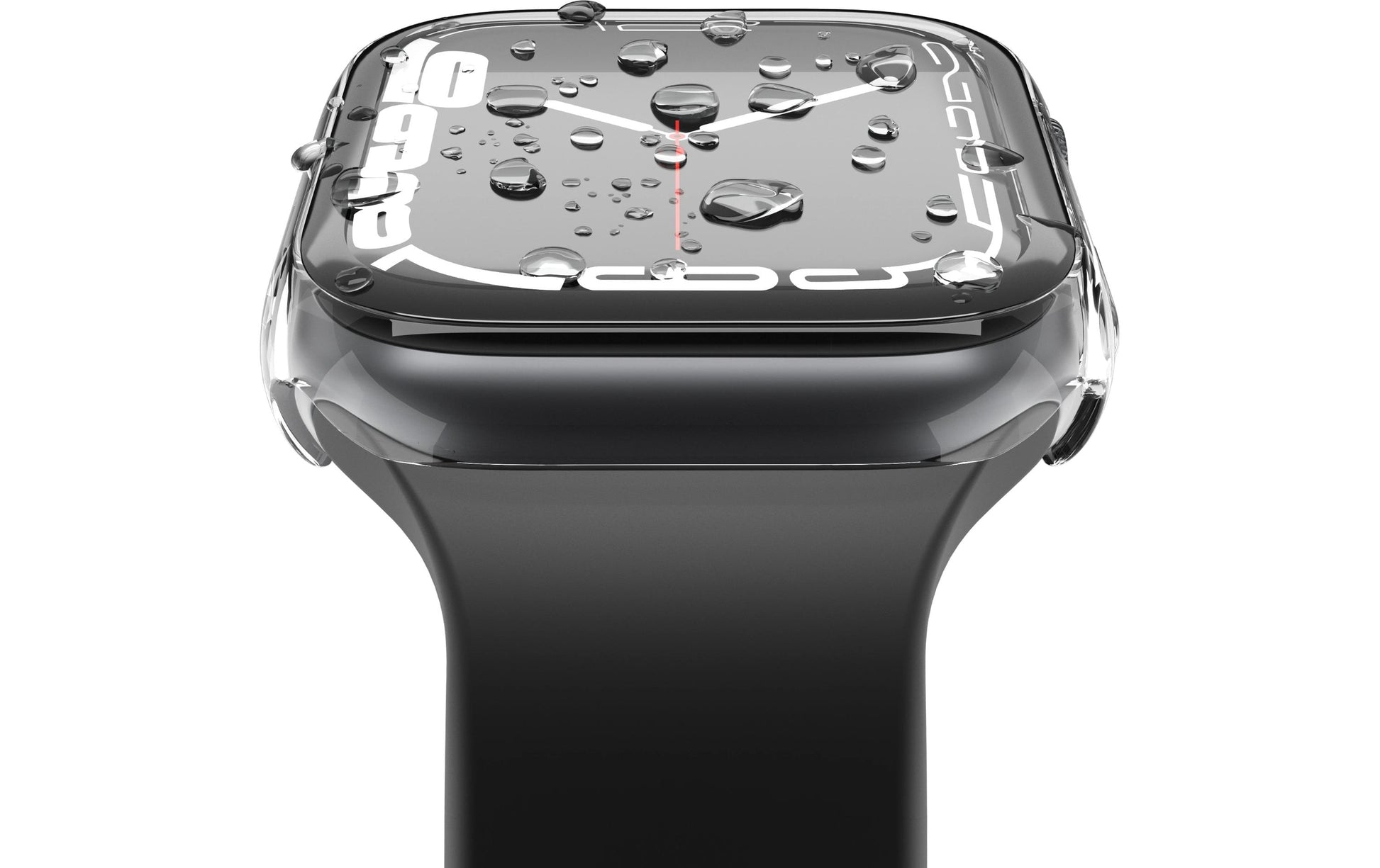 Vonmählen Silikon, Transparent, für Apple Watch Series 9 45 mm