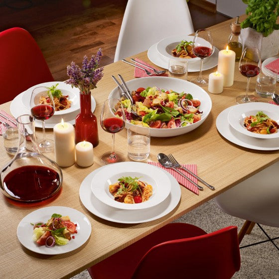 Villeroy & Boch Kaffeetasse – 2er Set, 370 ml, Porzellan, Weiss, spülmaschinenfest, mikrowellengeeignet