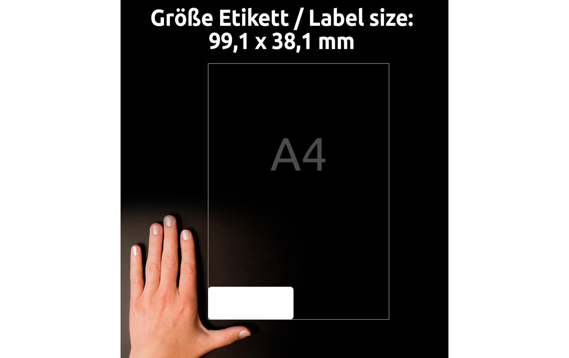 Avery Adress-Etiketten, 99 mm × 38 mm, weiss, Papier, permanent, 25 Blatt (350 Etiketten)