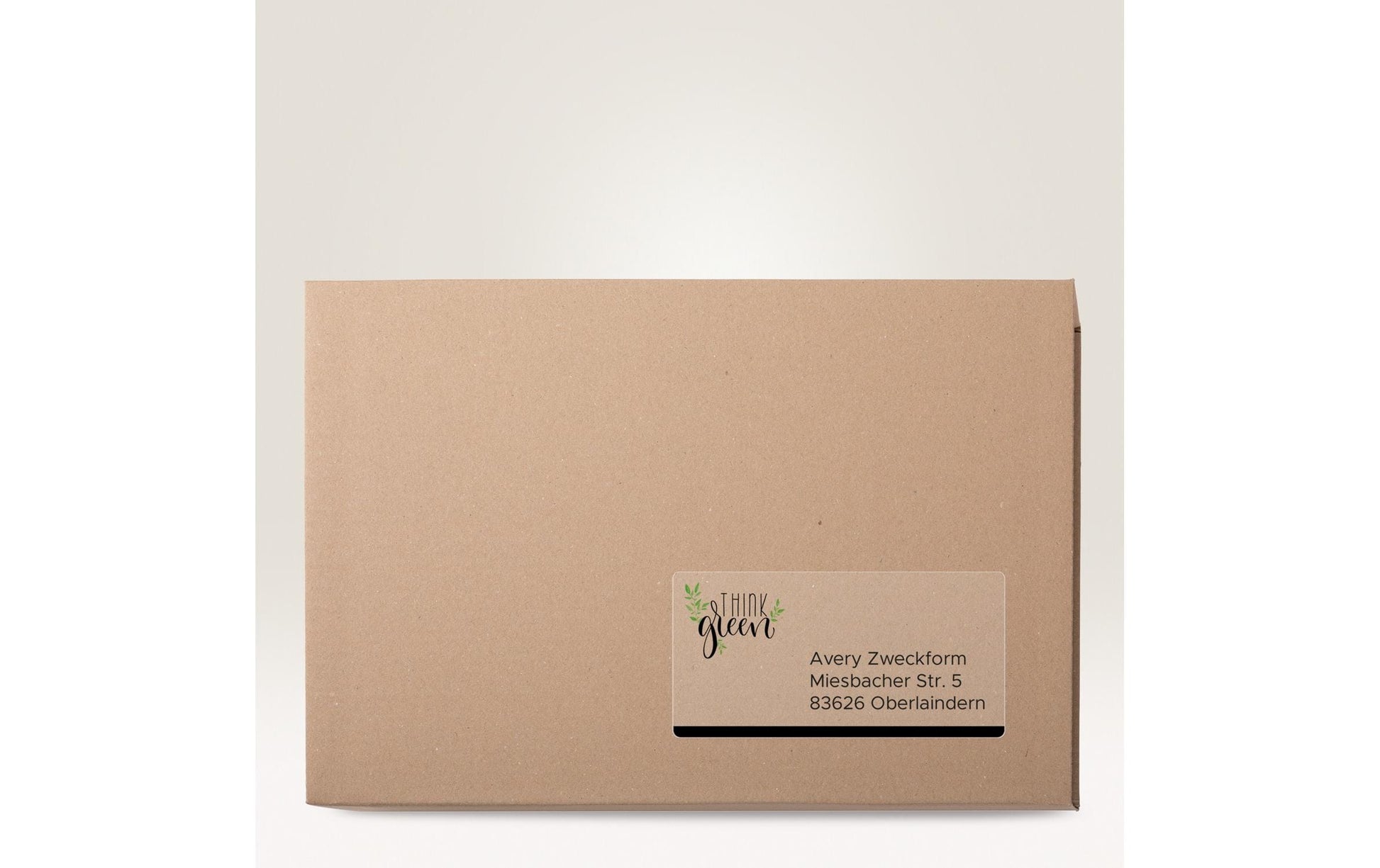 Avery Drucketiketten, 210 mm × 297 mm, transparent, Folie, permanent, 25 Blatt
