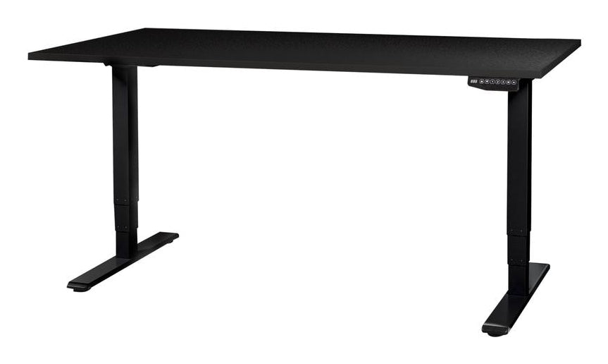 Contini Stehtisch – 160 × 80 × 130 cm – schwarz – höhenverstellbar
