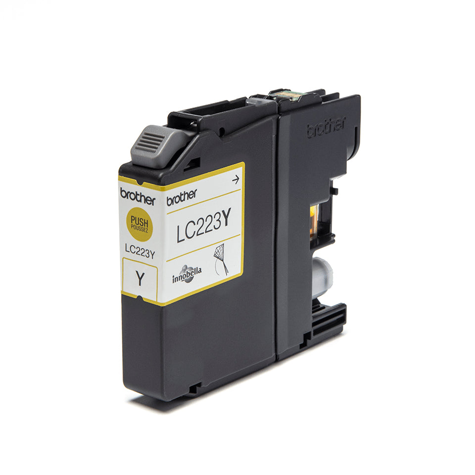 Brother LC223Y Gelb Tintenpatrone (Original) – 550 Seiten – für MFC-J4620DW, DCP-J562DW, DCP-J4120DW …