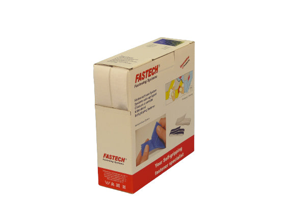 FASTECH Klettband 25 mm × 10 m – wasserfest, Kunststoff, schwarz, 1 Stück