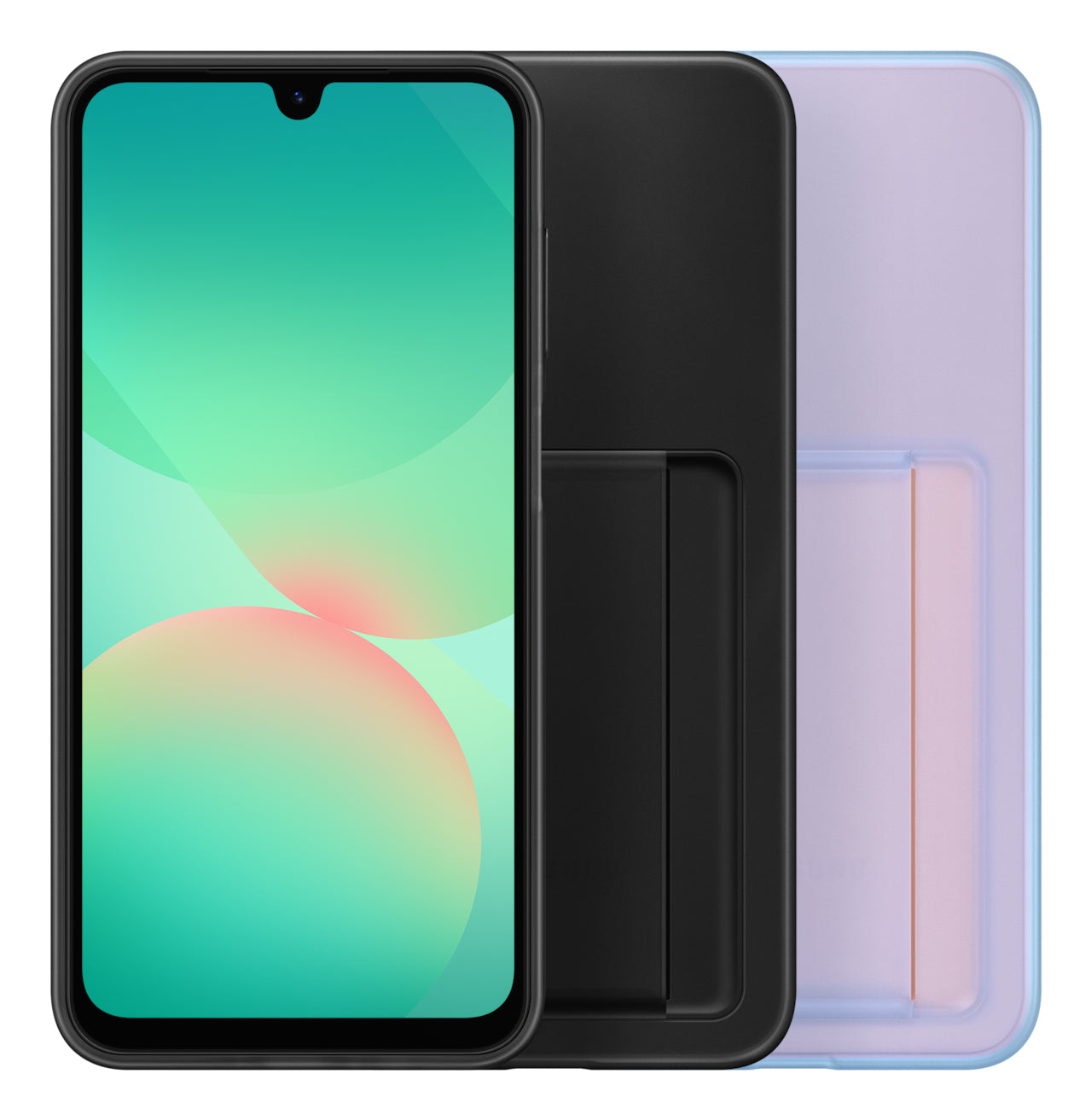 Samsung Wallethülle – für Samsung Galaxy A26 5G, 1 Kartenfach, Schwarz