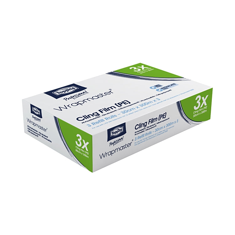 Wrapmaster Frischhaltefolie 30 cm × 300 m, Polyethylen (PE)
