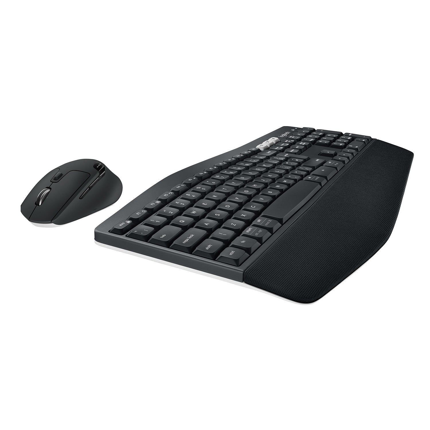 Logitech MK850 – Tastatur- und Maus-Set – Bluetooth & 2,4 GHz (Unifying-Empfänger) – QWERTZ (DE) – Schwarz