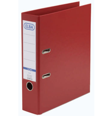Elba smart Pro Ringbuch – 2-Ring – für A4 – Rückenbreite 8 cm – Bordeaux