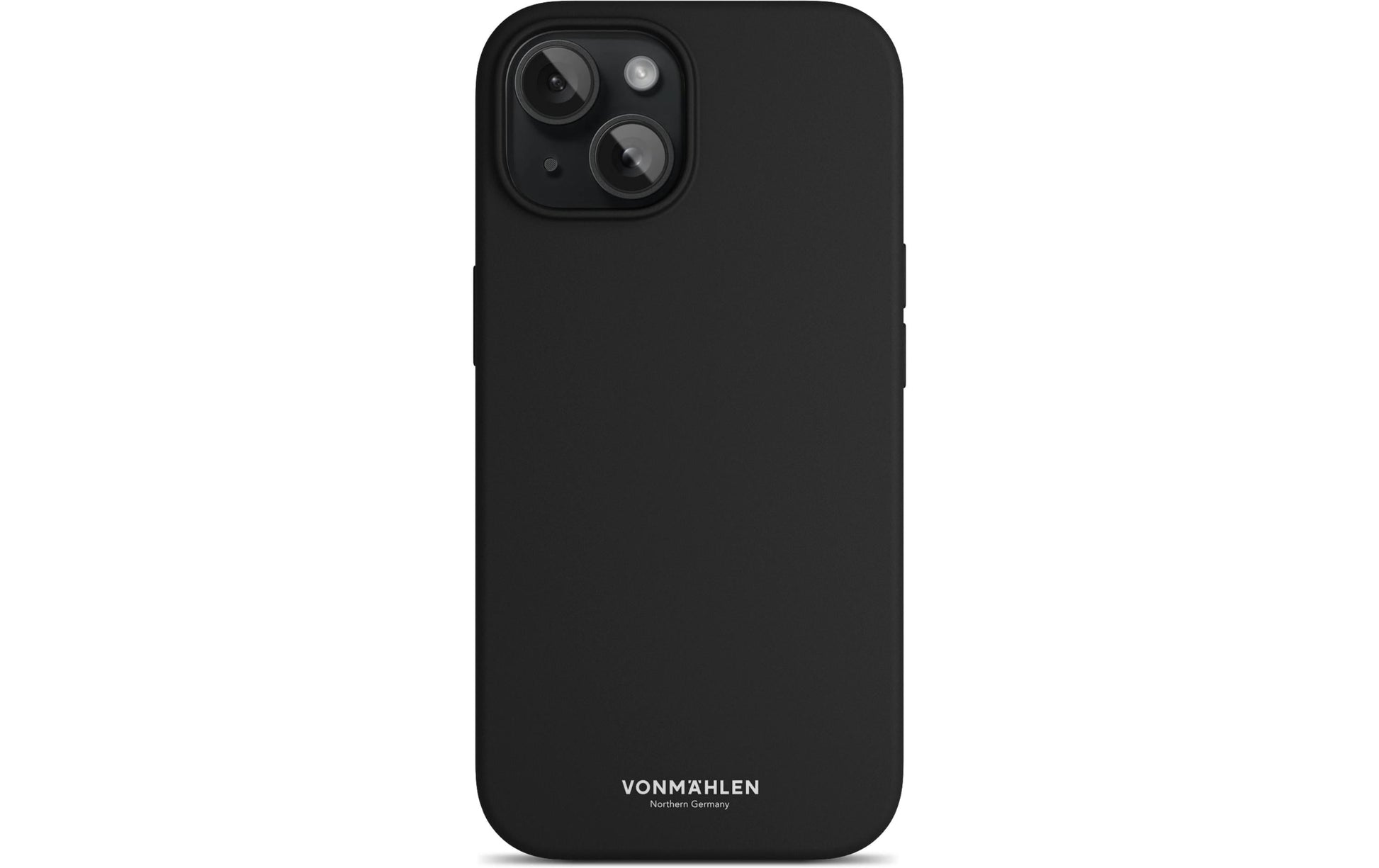 Vonmählen Backcover – für Apple iPhone 15, MagSafe, Silikon, Schwarz