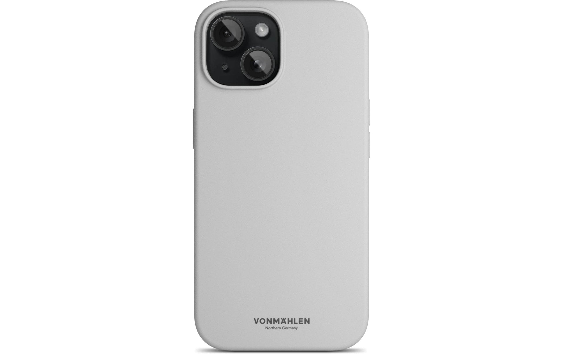 Vonmählen Backcover – für Apple iPhone 15 Plus, MagSafe, Silikon, Hellgrau