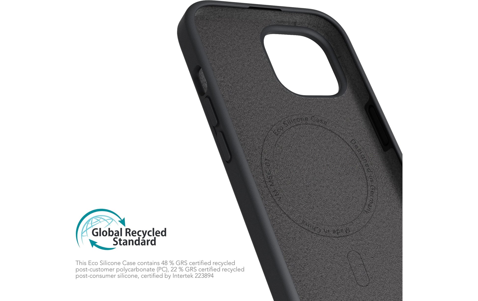 Vonmählen Backcover – für Apple iPhone 15 Plus, MagSafe, Silikon, Dunkelblau
