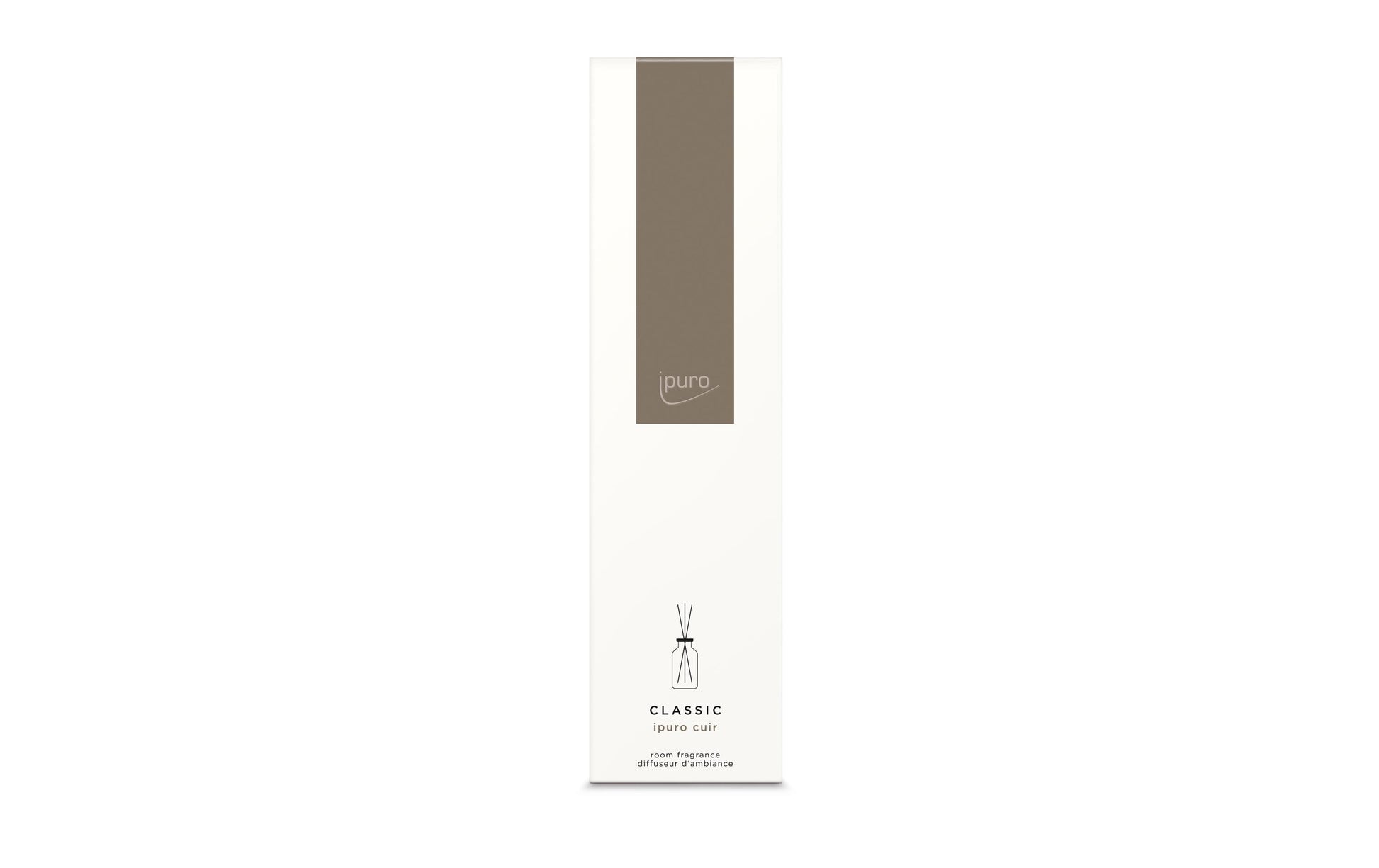 ipuro cuir – Duftstäbchen, 240 ml