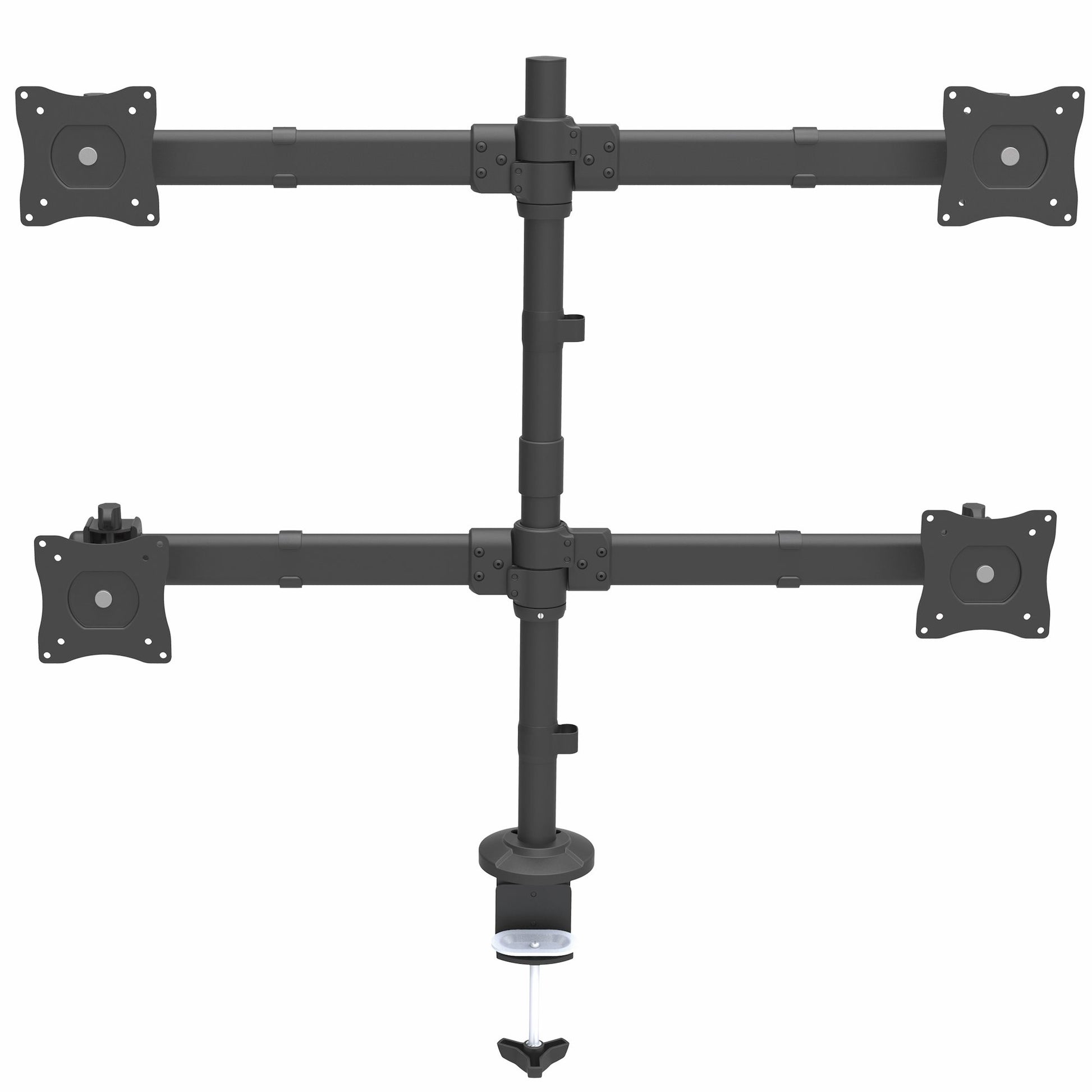 StarTech.com Monitorarm Tischhalterung – 4 Monitore – 13–27" – VESA 75×75/100×100 mm
