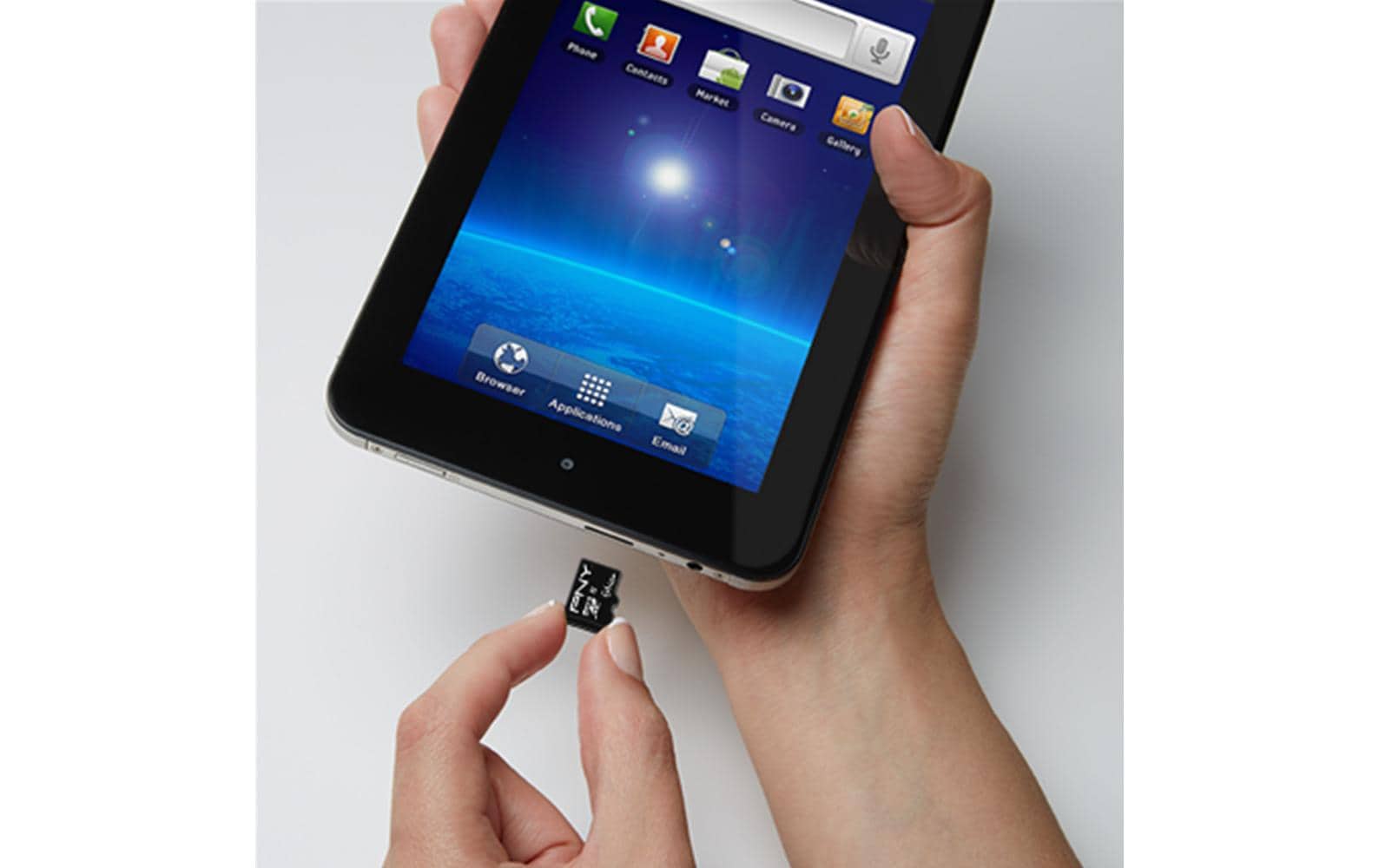 PNY Performance Plus microSDXC 64 GB – Klasse 10, inkl. SD-Adapter, Schwarz