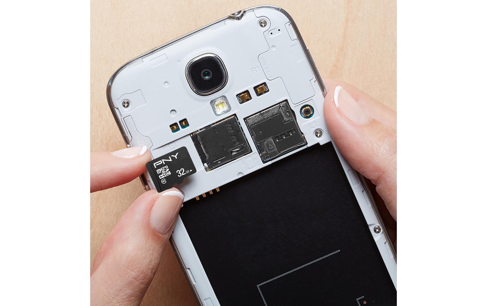 PNY Performance Plus PSDU32G10 microSDHC 32 GB – Klasse 10