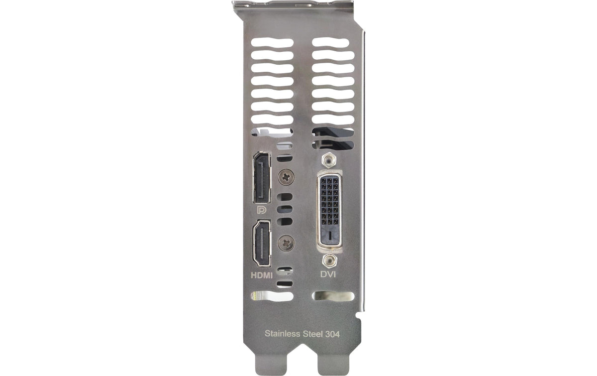 ASUS RTX3050-O6G-LP-BRK – PCIe Grafikkarte – 6 GB GDDR6, 1×HDMI 2.1, 1×DisplayPort 1.4a, 1×DVI-D, PCIe 4.0