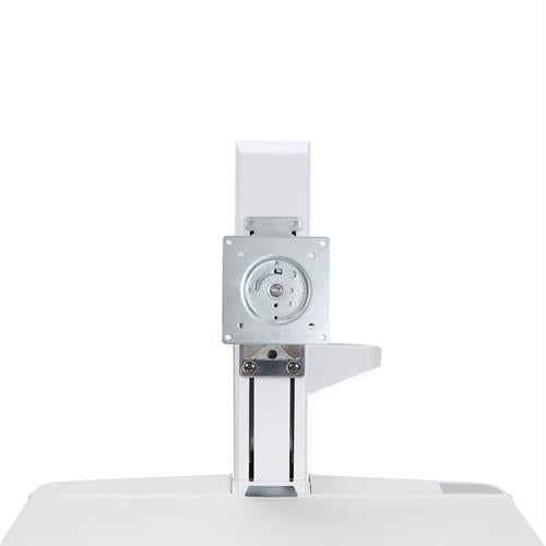 Ergotron SV HD – Monitorhalterung, bis 27", VESA 75 × 75/100 × 100 mm, 4,2 kg, Drehen, Weiss