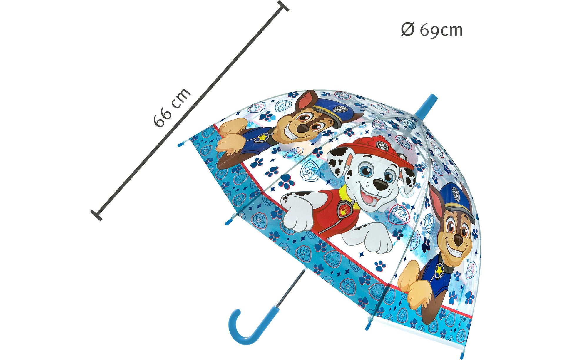 Undercover Stockschirm – Ø 69 cm – mehrfarbig Paw Patrol