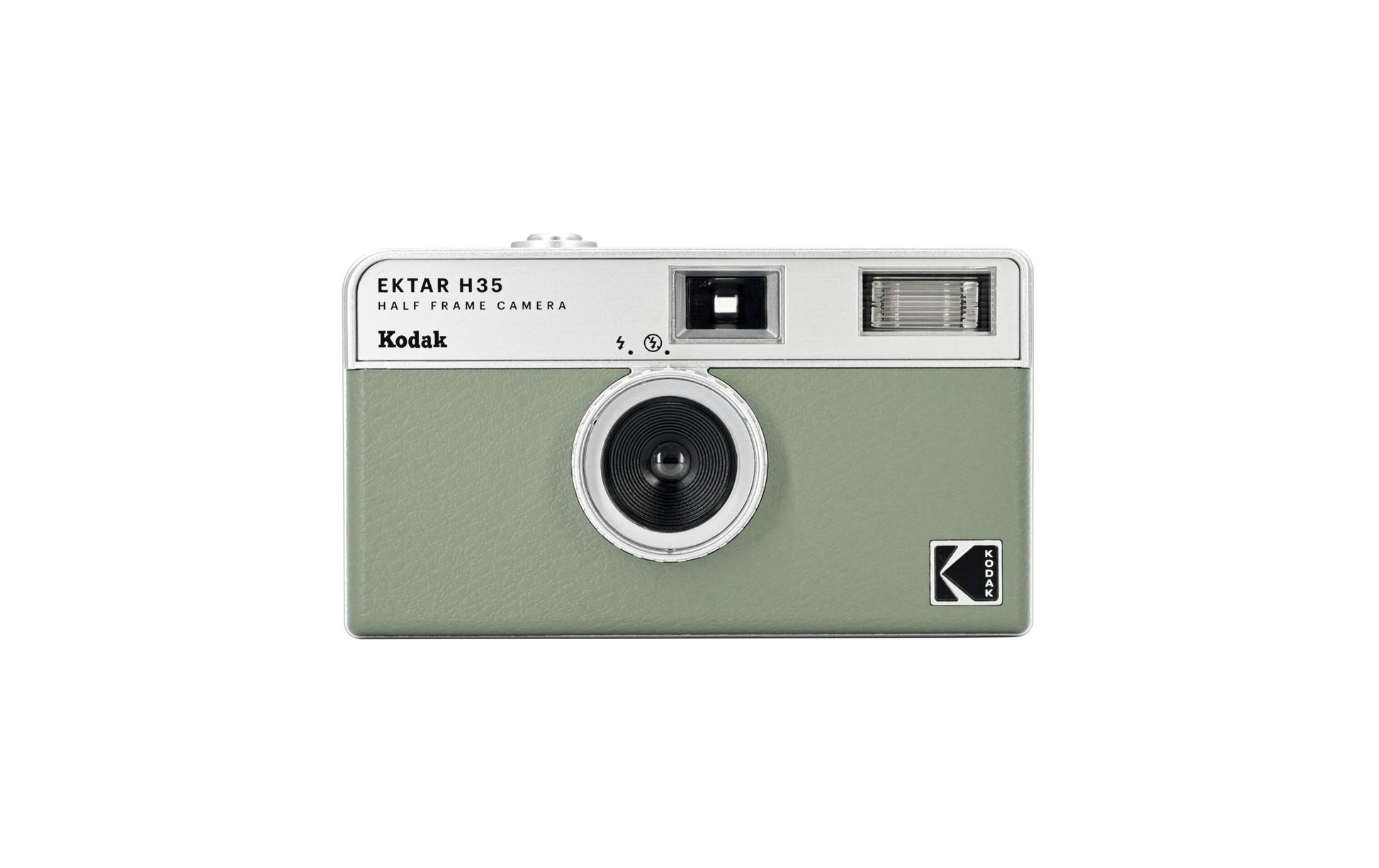 Kodak H35 – Kompaktkamera, 135er Film, Blitz integriert, Grün