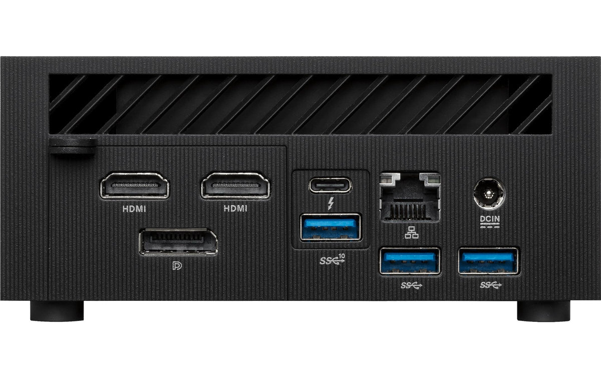 ASUS PN64-BB5003MDE1 Mini-PC Barebone – Wi-Fi, Ethernet, Bluetooth – Netzstrom (AC-Adapter)