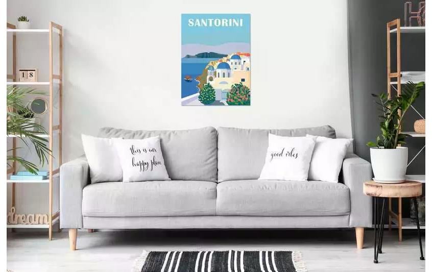 Ravensburger Malen nach Zahlen Set Shades of Santorini – ab 12 Jahren – 1 Bild