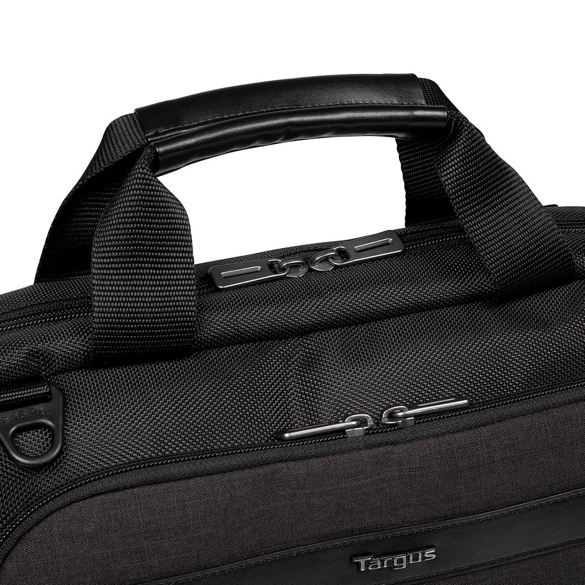 Targus CitySmart Essential Notebook-Tasche für Notebooks bis 14" – Schultergurt, Fronttasche – Schwarz/Grau