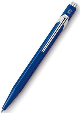 Caran d-Ache Caran d'Ache Kugelschreiber – Blau, Aluminium