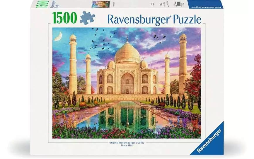 Ravensburger Puzzle Bezauberndes Taj Mahal – 1500 Teile – 60 × 80 cm – ab 14 Jahren