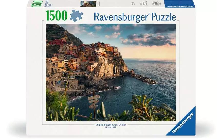Ravensburger Puzzle Cinque Terre – 1500 Teile – 70 × 50 cm – ab 14 Jahren