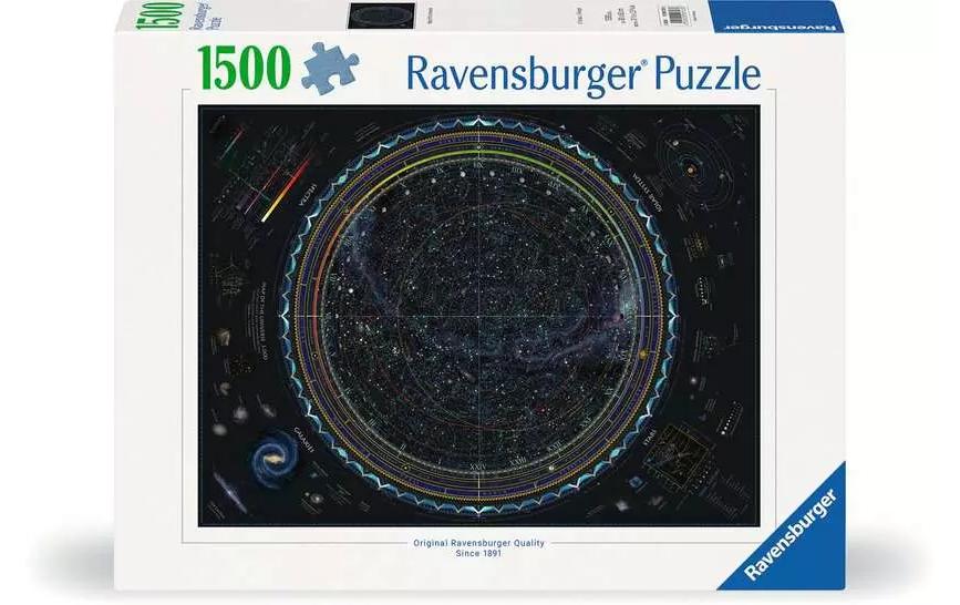 Ravensburger Puzzle Astrologie/Astronomie – 1500 Teile – 60 × 80 cm – ab 14 Jahren